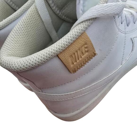 Nike Court Royale Mid White Womens Size 9 Sneaker Shoe - Picture 3 of 7